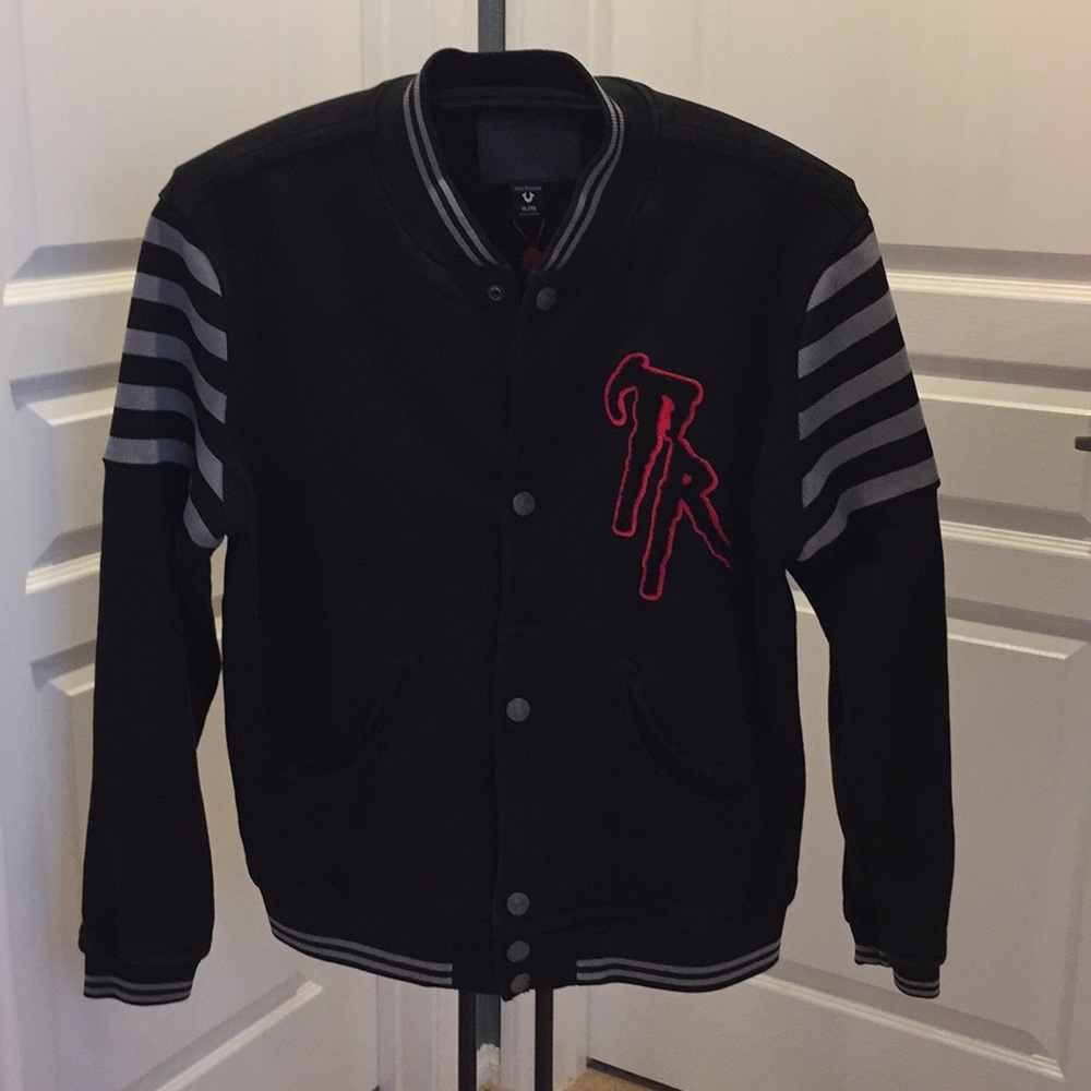 True Religion Collegiate Knit Jacket/New
